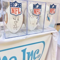 Thank you Justin Simmons @jsimms1119 Khalil Mack @k52mack_ and Albert Wilson @ithinkisee12 for these NFL signature footballs for the kids. “Education & Sports Scholarship Fund GiveAways” #AllForTheKids